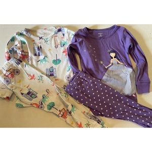 Bundle of Carter’s 2 pc pajama set size 3T